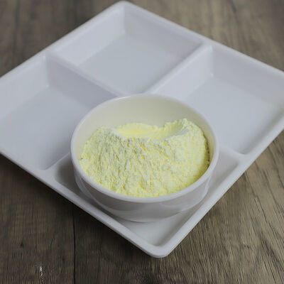 সোনীয়ে হলুদ মেলামাইন কাঁচামাল মেলামাইন ফর্মালডিহাইড রেজিন পাউডার হেক্সামিথাইলল মেলামাইন ২৫ কেজি টেকসই ল্যামিনেট এবং সারফেস কোটিং ফর্মুলেশনে ব্যবহৃত