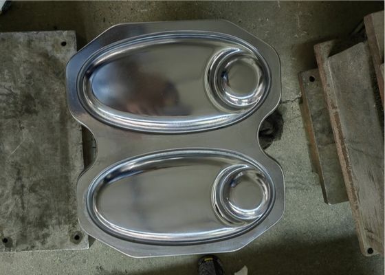 রেস্টুরেন্ট মেলামাইন ডিনার প্লেট কম্প্রেশন ছাঁচ 5 ইঞ্চি উচ্চ নির্ভুলতা