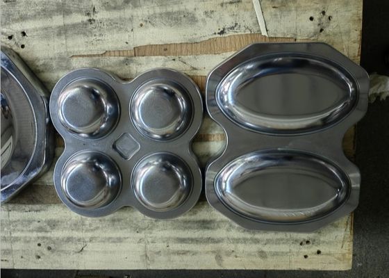 রেস্টুরেন্ট মেলামাইন ডিনার প্লেট কম্প্রেশন ছাঁচ 5 ইঞ্চি উচ্চ নির্ভুলতা