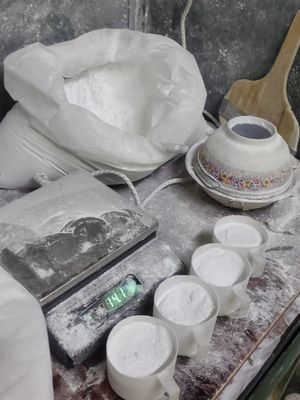 বাল্ক 99.8% বিশুদ্ধতা মেলামাইন রজন পাউডার CAS 108-78-1 UF1P অ বিষাক্ত