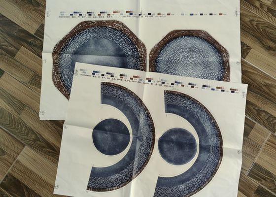 মেলামাইন ডিনারওয়ার নমুনার জন্য 38-45g/M2 মেলামাইন ডেকাল পেপার উপলব্ধ