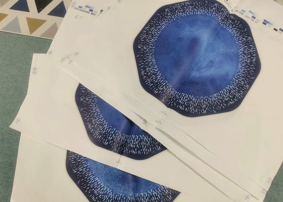 প্রিন্টের জন্য বিনামূল্যের নমুনা মেলামাইন ডেকাল পেপার 820*555mm 635*500mm