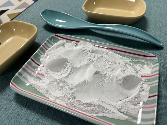 সাদা মেলামাইন কাঁচামাল ডিনারওয়্যার মেলামাইন গ্লেজিং পাউডার