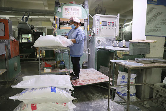 টেবিলওয়্যার মেকিং মেলামাইন মোল্ডিং পাউডার ফর্মালডিহাইড যৌগ অ বিষাক্ত