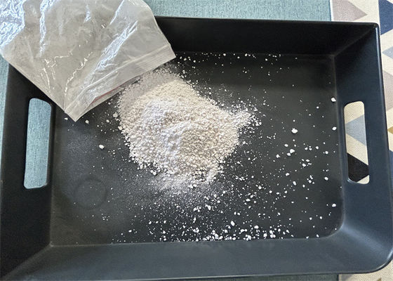 99.৯% বিশুদ্ধতা মেলামিন কাঁচামাল গ্লাসিং পাউডার অ-বিষাক্ত ২৫ কেজি / ব্যাগ সায়ানুরামাইড