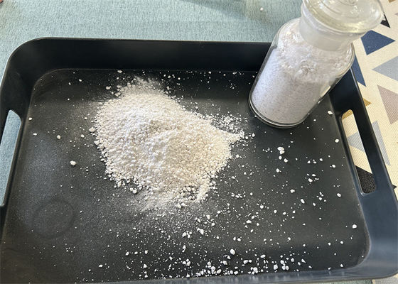 99.৯% বিশুদ্ধতা মেলামিন কাঁচামাল গ্লাসিং পাউডার অ-বিষাক্ত ২৫ কেজি / ব্যাগ সায়ানুরামাইড