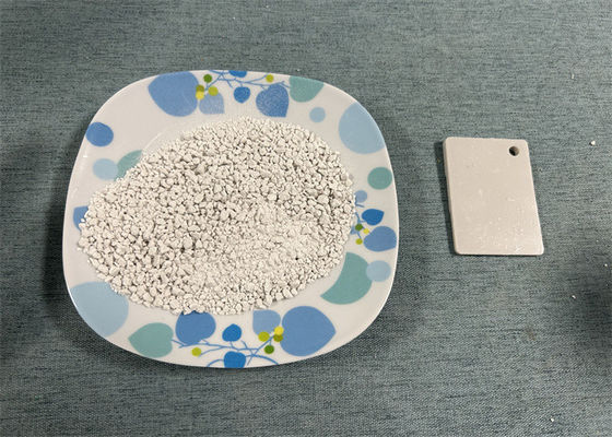 হোয়াইট পাউডার মেলামিন 99.8 C3h6n6 মোল্ডিং গ্রানুল