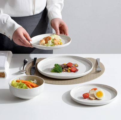 রঙিন অবিচ্ছিন্ন মেলামাইন টেবিলওয়্যার সেট BPA মুক্ত