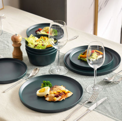 ডিশ প্লেট এবং বাটি মেলামাইন বাগান টেবিলওয়্যার অ-বিচ্ছিন্ন