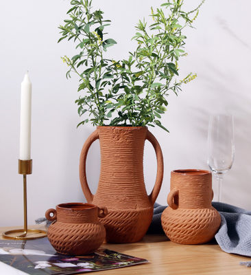 দাগ প্রতিরোধী নর্ডিক সিরামিক ভাস্কর্য ফার্মহাউস সজ্জা