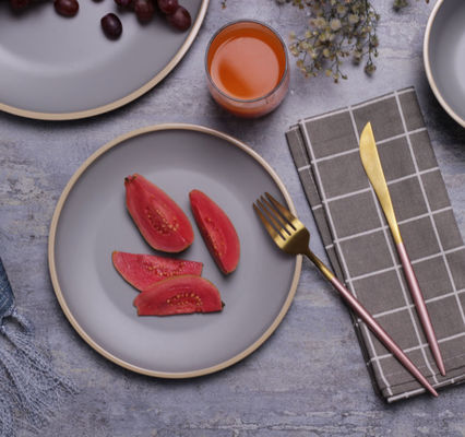 গুফেথ 4 মেলামাইন ডিনারওয়্যার সেট প্লেট এবং বাটি 12 পিসি