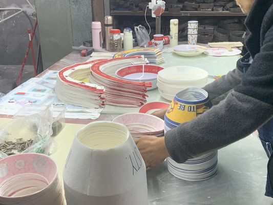 বিভিন্ন আকৃতির টেবিলওয়্যার জন্য কাস্টমাইজড Melamine Decal কাগজ