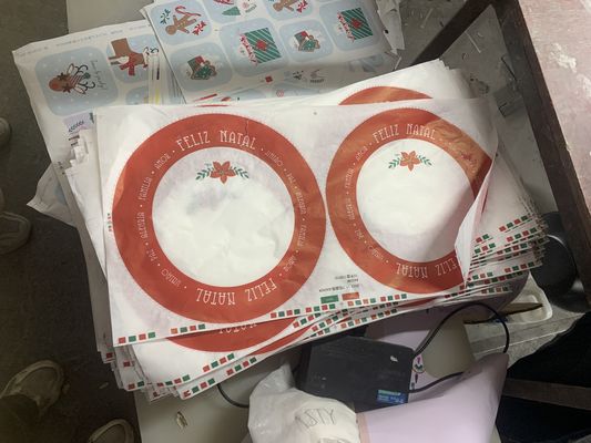 বিভিন্ন আকৃতির টেবিলওয়্যার জন্য কাস্টমাইজড Melamine Decal কাগজ