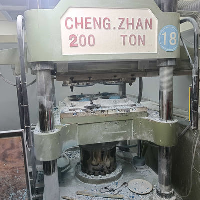 কম্পিউটার নিয়ন্ত্রিত মেলামাইন টেবিলওয়্যার ছাঁচনির্মাণ মেশিন কাস্টম মেলামাইন প্লেটের জন্য 1 * 2 গহ্বর