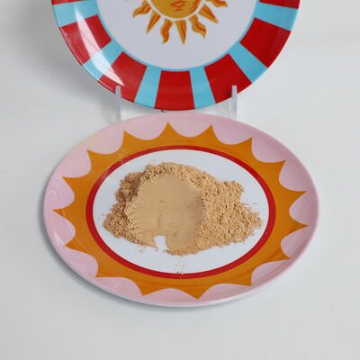 GUFAITH ব্রাউন মেলামাইন রেসিন পাউডার উচ্চ তাপমাত্রা প্রতিরোধী 25 কেজি/ক্রাফ্ট পেপার ব্যাগ