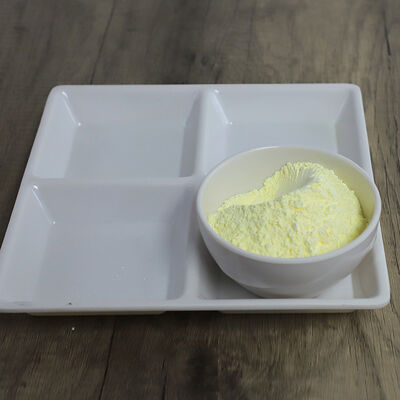 সোনীয়ে হলুদ মেলামাইন কাঁচামাল মেলামাইন ফর্মালডিহাইড রেজিন পাউডার হেক্সামিথাইলল মেলামাইন ২৫ কেজি টেকসই ল্যামিনেট এবং সারফেস কোটিং ফর্মুলেশনে ব্যবহৃত