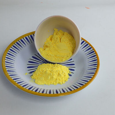 SONYEE হলুদ 100% মেলামিন 25 কেজি কাঁচামাল আলোকিত টেবিলওয়্যার উত্পাদন এবং ধ্রুবক মেলামিন কাঁচামাল সরবরাহের জন্য উপযুক্ত