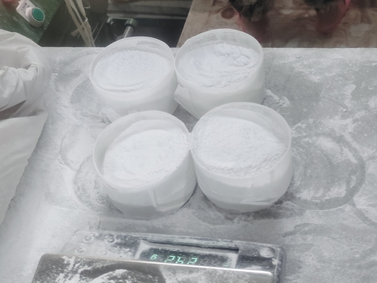 ই এম মেলামাইন হোয়াইট পাউডার ইন্ডাস্ট্রি গ্রেড মেলামাইন ছাঁচনির্মাণ পাউডার C3H6N6